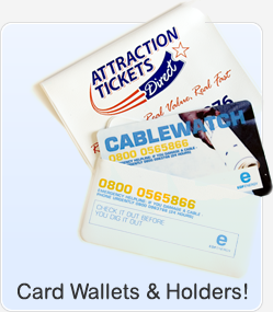 Plastic Card Wallets & Holders